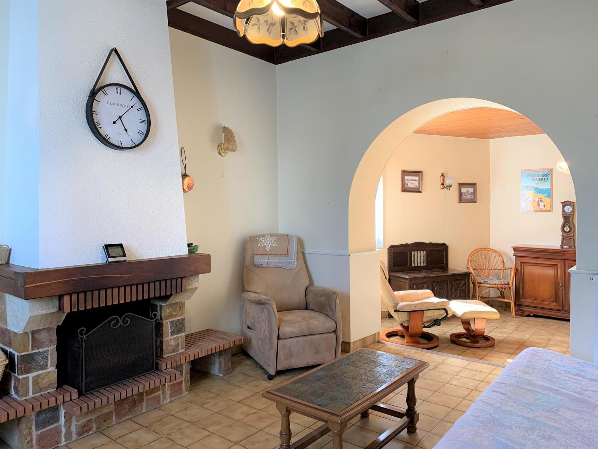 Maison Avec Jardin Au Centre De - Ref 921 * Perros-Guirec